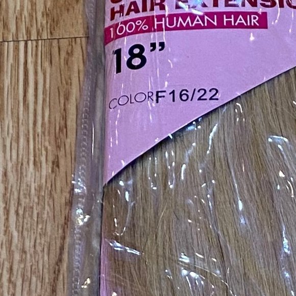 #73 18" MODERNE CLIP IN 100% HUMAN HAIR EXTENSION - Picture 3 of 4